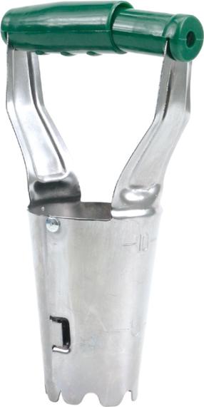 Stādīšanas instruments Flo 99033, nerūsējošais tērauds, sudraba krās./zaļa krās.