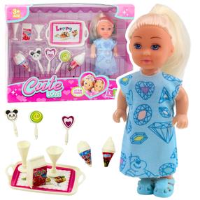 Кукла с аксессуарами Lean Toys Cute Love Sweets, 12 см, многоцветный