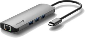 Jungčių stotelė Swissten USB-C Hub 8in1