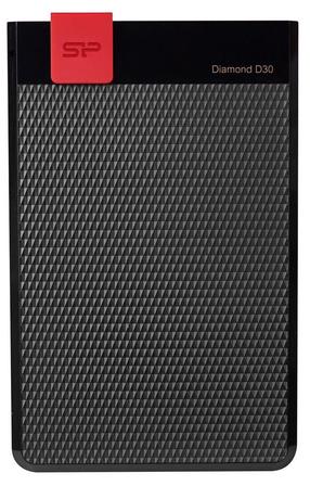 Cietais disks Silicon Power Diamond D30, HDD, 1 TB, melna krās.