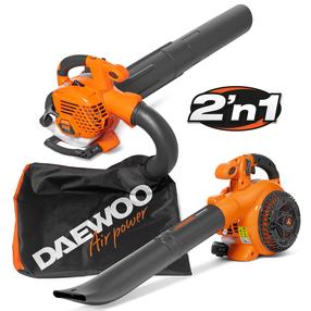 Benzininis lapų siurblys - pūstuvas Daewoo DABL 270, 890 W