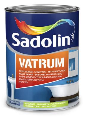 Lateksa krāsas Sadolin Vatrum 40, balts krās., 1 l
