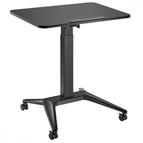 Rašomasis stalas Maclean MC-453B, 80 cm x 52 cm, 76 - 109 cm, juoda sp.