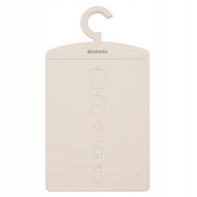 Drēbju locīšanas dēlis Brabantia 249068, 38.2 cm x 21.3 cm, plastmasa, brūna krās.