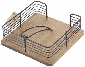 Servetėlių laikiklis Allesken Modern Kitchen HTXD0384-PROM, 19 cm x 19 cm x 7 cm