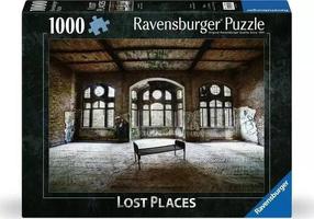 Puzle Ravensburger Lost Places Womens Pavilion, 50 cm x 70 cm, 1000 gab., daudzkrāsaina