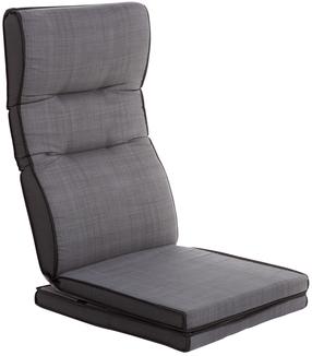Lauko kėdės pagalvėlė Patio Santander 2in1 L151-07IB, pilka sp., 178 x 47 cm