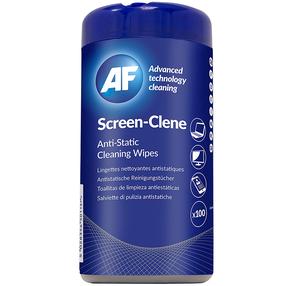 EKO valymo priemonė, ekranams AF Acreen-Clene Anti-Static Cleaning Wipes, 100 vnt.