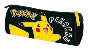 Pinal St.Majewski Pokemon, 21 cm x 8 cm, must v./kollane v.