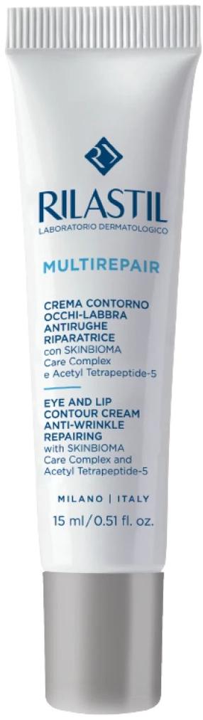 Paakių kremas, paakių ir lūpų Rilastil Multirepair Anti-Wrinkle, 15 ml