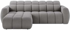Kampinė sofa Fanito, pilka sp., kairinė, 200 x 288 cm x 105 cm
