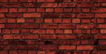 Sienų danga Dark Red Wall, 100 cm x 50 cm x 0.3 cm