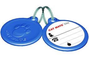 ID-брелок для собаки Pet Mate Elite, синий цв.