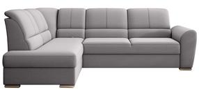 Kampinė sofa Siber Gojo 4, pilka sp., kairinė, 186 x 270 cm x 93 cm