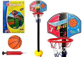 Basketbola komplekts ar bumbu Super Sport, daudzkrāsaina