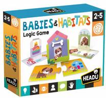 Lavinimo žaislas Russell Babies & Habitats, įvairių spalvų, 24 vnt.