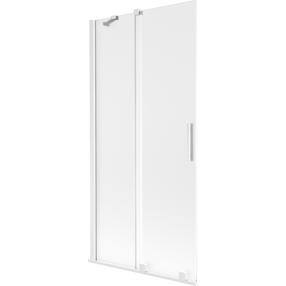 Vonios sienelė Mexen Velar, 90 cm x 150 cm, white sp./matinis