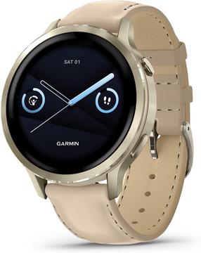 Viedais pulkstenis Garmin Venu 4 - 41mm 010-03013-03, zelta krās.