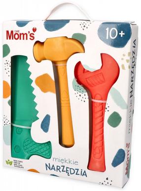 Детский набор инструментов Hencz Toys Soft Pastel Tools, красный цв./желтый цв./зеленый цв.