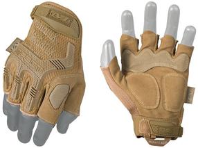 Darba cimdi Mechanix Wear M-Pact Fingerless Coyote MFL-72-009, brūna krās., M, 2 gab.