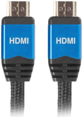 Провод Lanberg HDMI Premium V2.0 HDMI 19 pin male, HDMI 19 pin male, 1.8 м, черный цв.