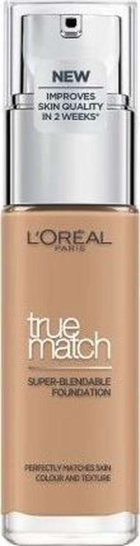 Šķidrā grima bāze L’Oréal Paris True Match, SPF 17, 4,5n true beige, 30 ml