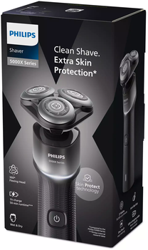 Barzdaskutė Philips 5000X series X5004/00, li-ion, juoda sp.