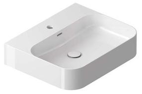 Vonios praustuvas Ravak Ceramic Slim XJX01155006, keramika, 55 cm x 45 cm x 12 cm, balta sp.