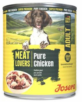 Märg koeratoit Josera Meat Lovers Adult Pure, kanaliha, 0.8 kg