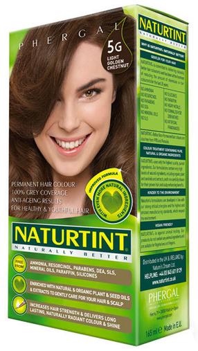 Plaukų dažai Naturtint Phergal, light golden chestnut g, 5G, 165 ml