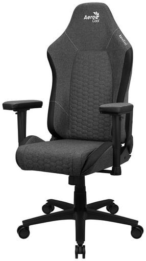Darba krēsls AeroCool Crown AeroWeave, 52 x 52 x 123 - 133 cm, melna krās.