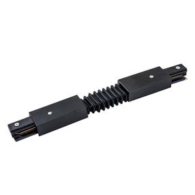 Elektrinė jungtis bėginei sistemai DPM X-Line PROFILE FLEX CONNECTOR STCSB, 0, nėra gaubto / juoda sp.