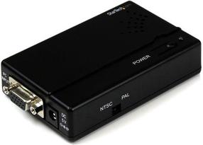 Adapteris StarTech VGA2VID VGA female, Composite Video / S-Video female, juoda sp.