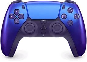 Spēļu kontrolieris Sony DualSense PlayStation 5 Chrome Indigo, zila krās.