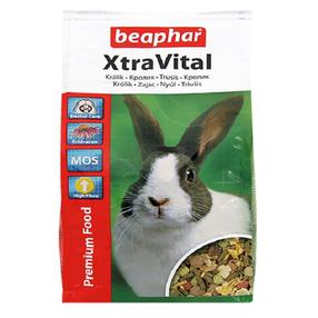 Maistas graužikams Beaphar Xtra Vital, triušiams, 1 kg