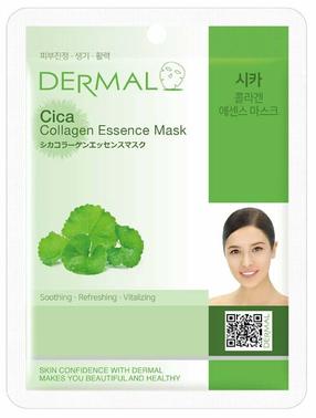 Маска для лица Dermal Collagen Essence Cica, 23 г