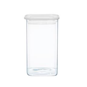 Lielapjoma produktu konteiners Ambition Slim 67581, 1 l, caurspīdīga krās./balta krās.