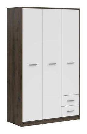 Spinta Nepo Plus, ruda/balta, 54.5 cm x 118.5 cm x 197 cm