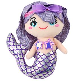 Pliušinis žaislas undinė 22526, violetinė sp., 25 cm