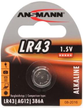 Patareid Ansmann, LR43, 1.5 V