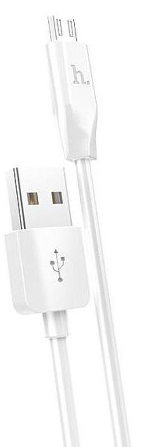 Juhe Hoco, Micro USB/USB, valge v.