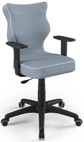 Vaikiška darbo kėdė Duo Size 6 JS06, 42.5 x 40 x 104.5 cm, mėlyna sp./juoda sp.