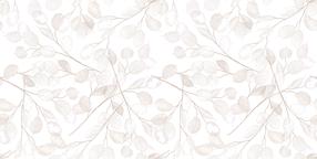 Dekoratīvā flīze, keramikas Golden Tile Mono White rametti 4823057161892, 60 cm x 30 cm, balta krās.