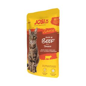 Mitrā kaķu barība Josera JosiCat In Sauce, liellopa gaļa, 0.085 kg
