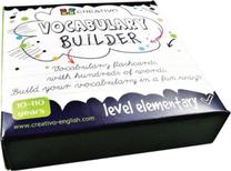 Kortų žaidimas Creativo Vocabulary Builder Level Elementary 403152, EN