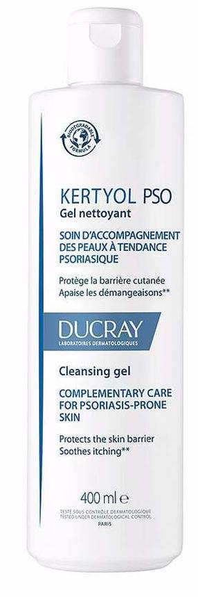 Ķermeņa gēls Ducray Kertyol P.S.O., 400 ml