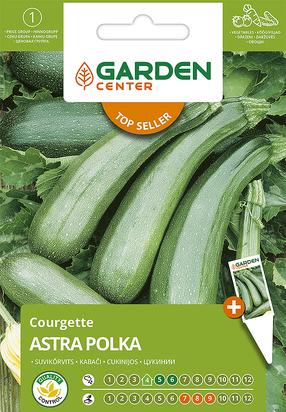 Sēklas Garden Center, cukīnī Astra Polka, 2 g