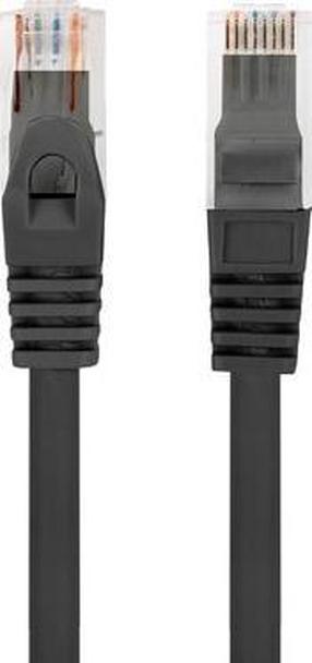 Кабель Lanberg PATCHCORD KAT.6 UTP LSZH CU RJ-45 Male, RJ-45 Male, 10 м, черный цв.