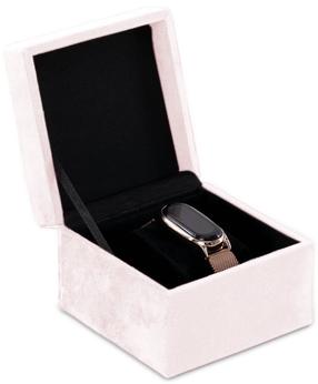 Papuošalų dėžutė AmeliaHome Basa Powder Pink, 11 cm, šviesiai rožinė sp.