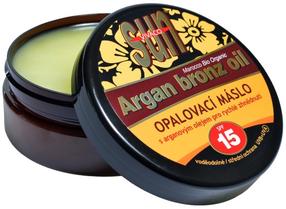Ķermeņa sviests iedeguma kopšanai Vivaco Sun Argan Bronz Oil SPF15, 200 ml